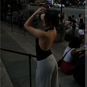 Elegant Black Women's top